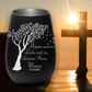 033 - Trauerlicht - Nimm unsere Liebe... Gravur mit Namen und Datum - Gedenklicht Erinnerungslicht Grablicht Trauergeschenk Teelichthalter