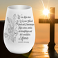 034 - Trauerlicht - Wenn Liebe einen Weg... Tulpe Gravur mit Namen und Datum  Gedenklicht Erinnerungslicht Grablicht Trauergeschenk Teelichthalter